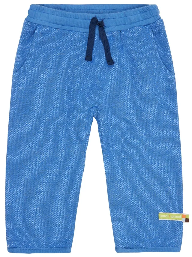 loud-proud-hose-melange-strick-warme-kinder-sweathose-gerauht image 1