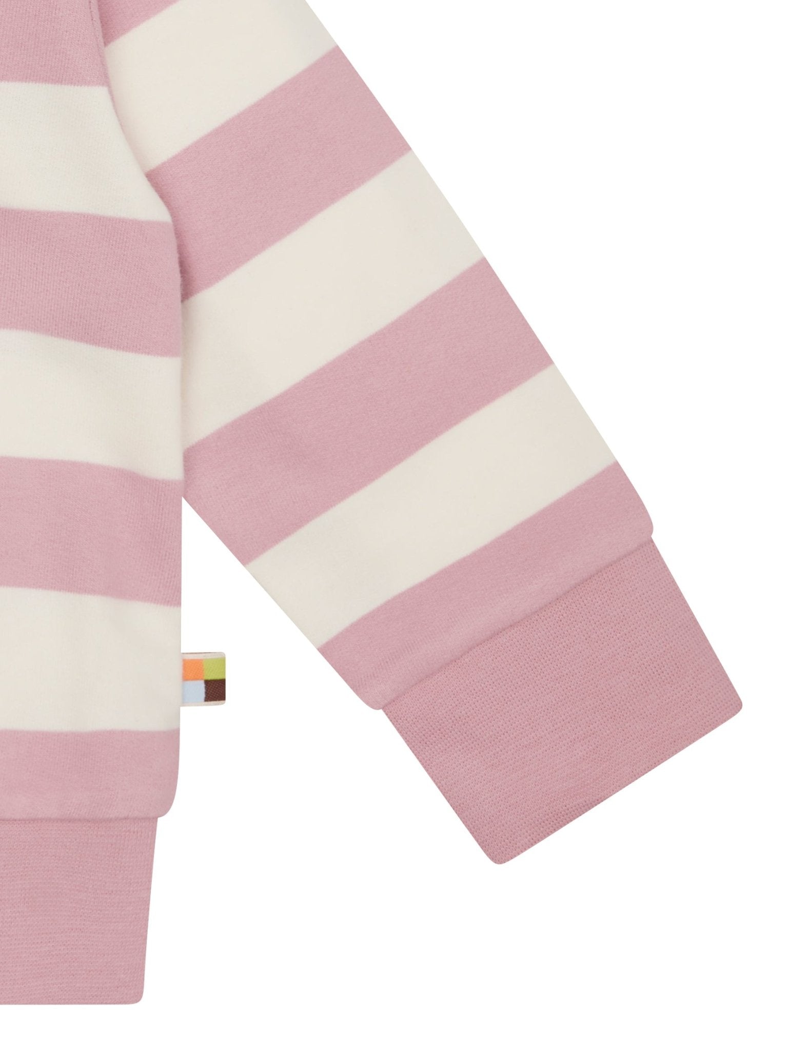 loud-proud-sweatjacke-blockstreifen-kapuze-kinder-sweatjacke image 3