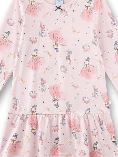sanetta-m-dchen-nachthemd-langarm-rosa-ballerina-baumwoll-modal image 6