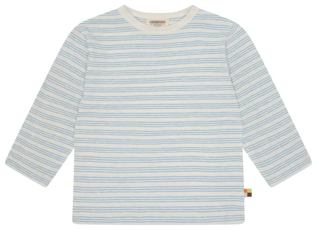 loud-proud-shirt-streifen-mit-leinen-gestreiftes-kindershirt image 1