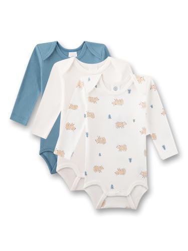 sanetta-baby-body-langarm-beige-blau-b-rchen-3er-set image 5
