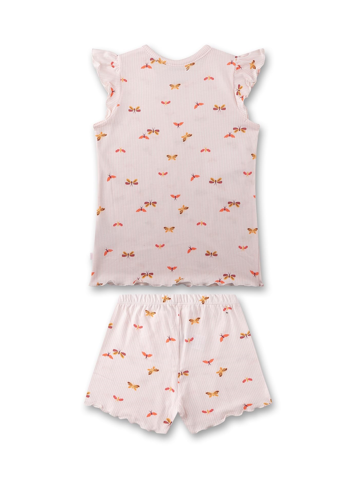 sanetta-m-dchen-schlafanzug-rosa-pyjamaset-aus-baumwoll-modal-mix image 2