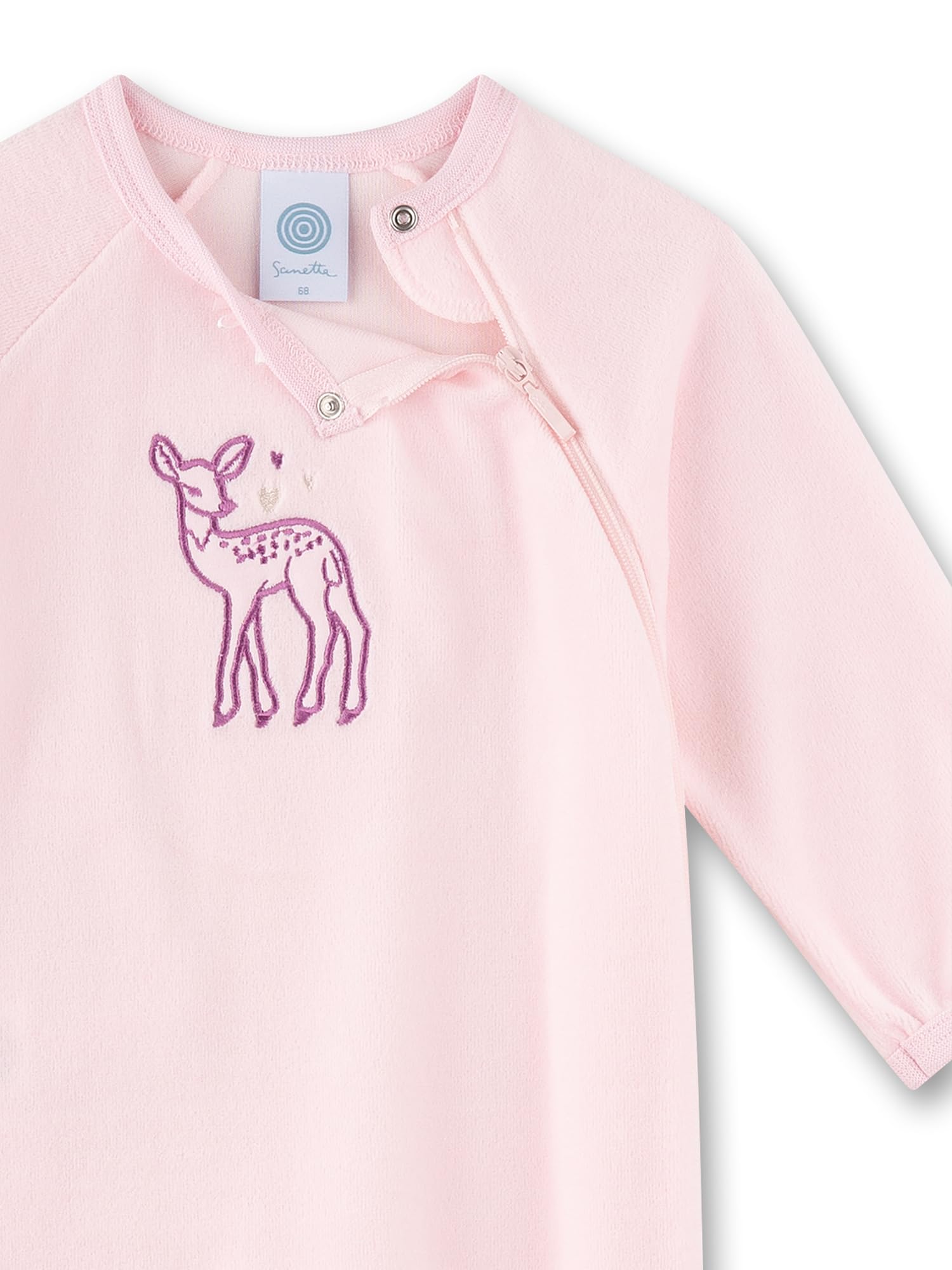 sanetta-baby-strampler-rosa-reh-nicki-aus-baumwoll-mix image 3