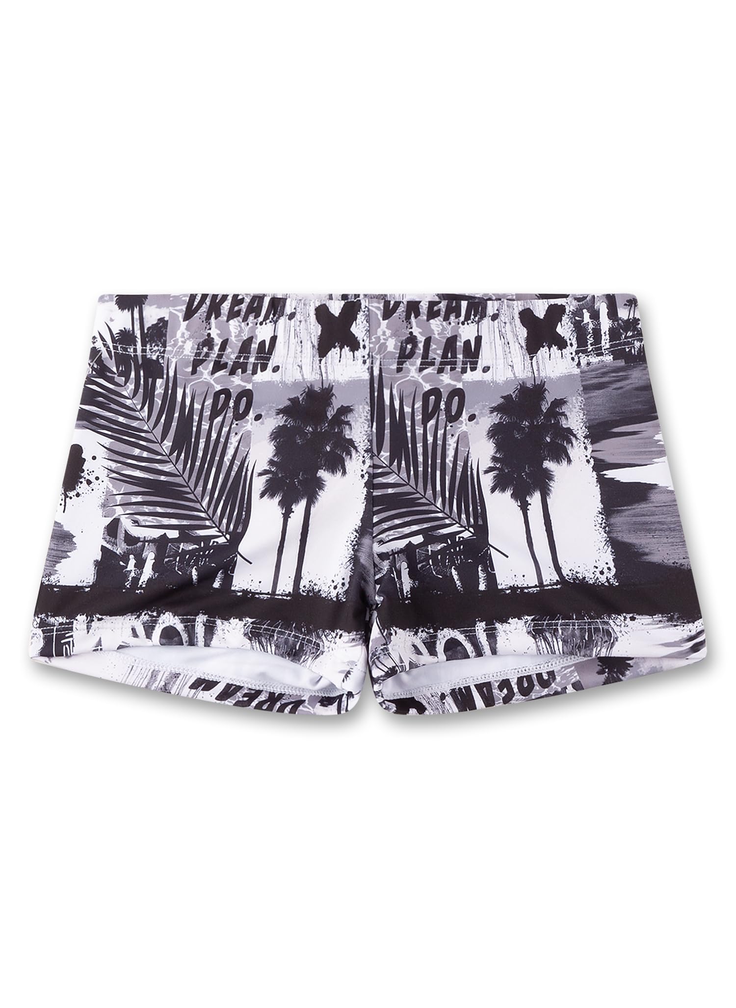 sanetta-jungen-badehose-schwarz-badehose-aus-recyceltem-polyester-mix image 1