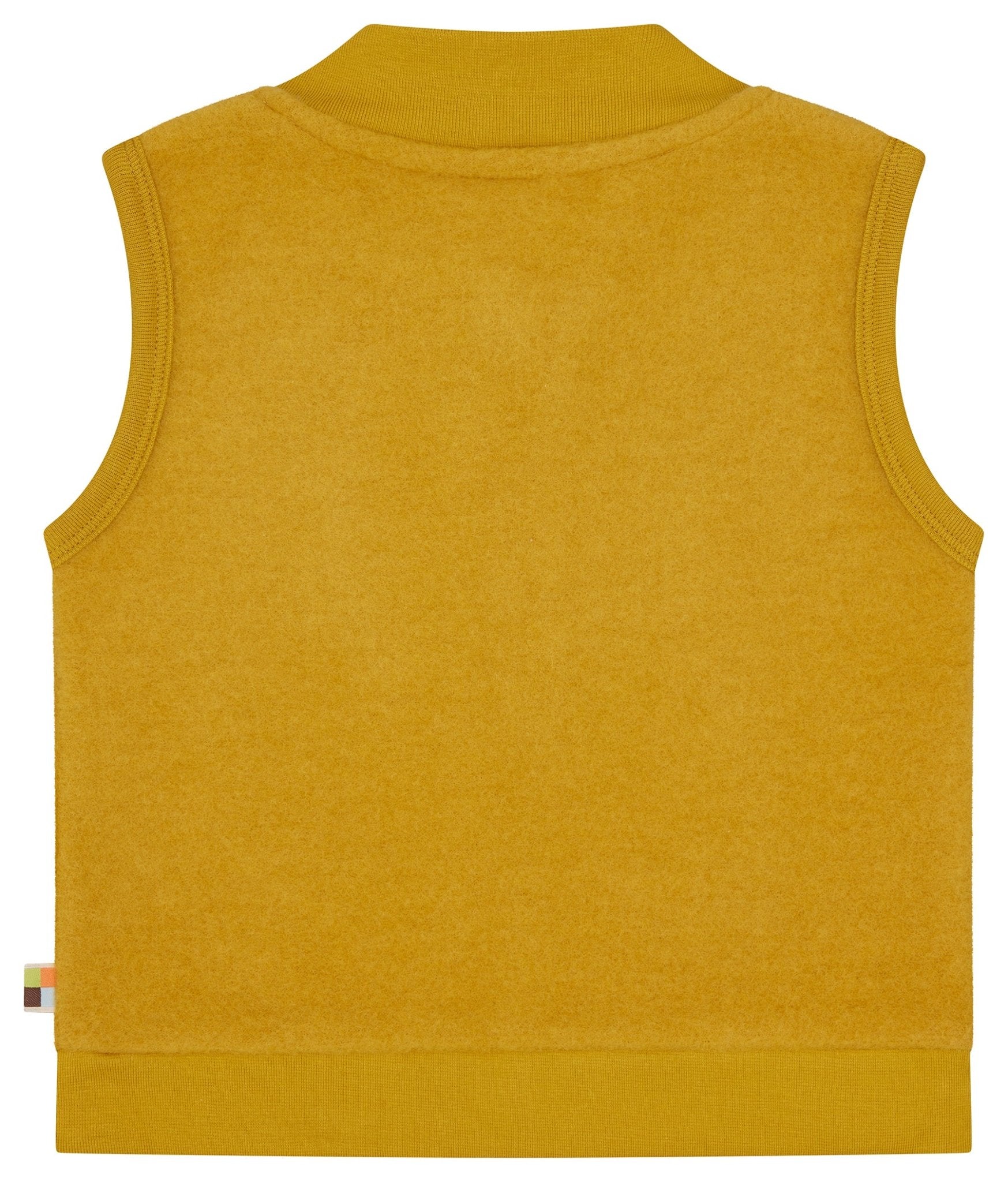 loud-proud-weste-aus-merino-wollfleece-bio-wollweste-mit-stehkragen image 2