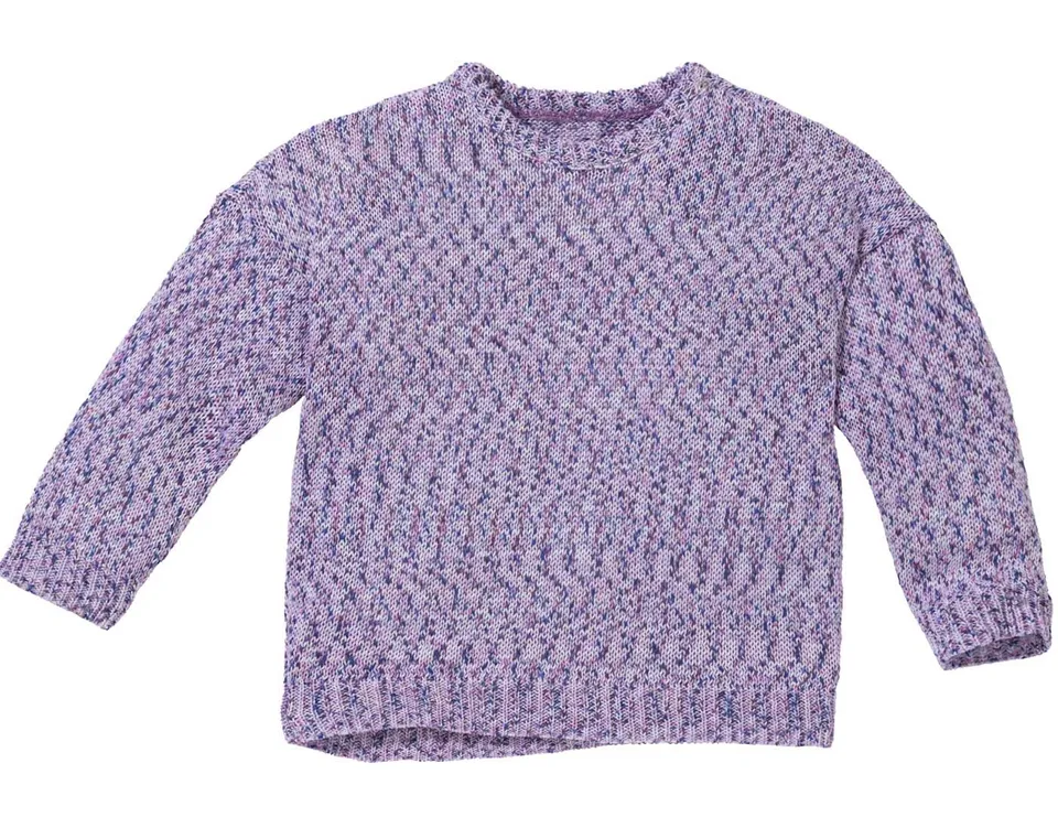 disana-baumwoll-pullover-spray-kinder-sommer-sweater-aus-100-bio-baumwolle image 1