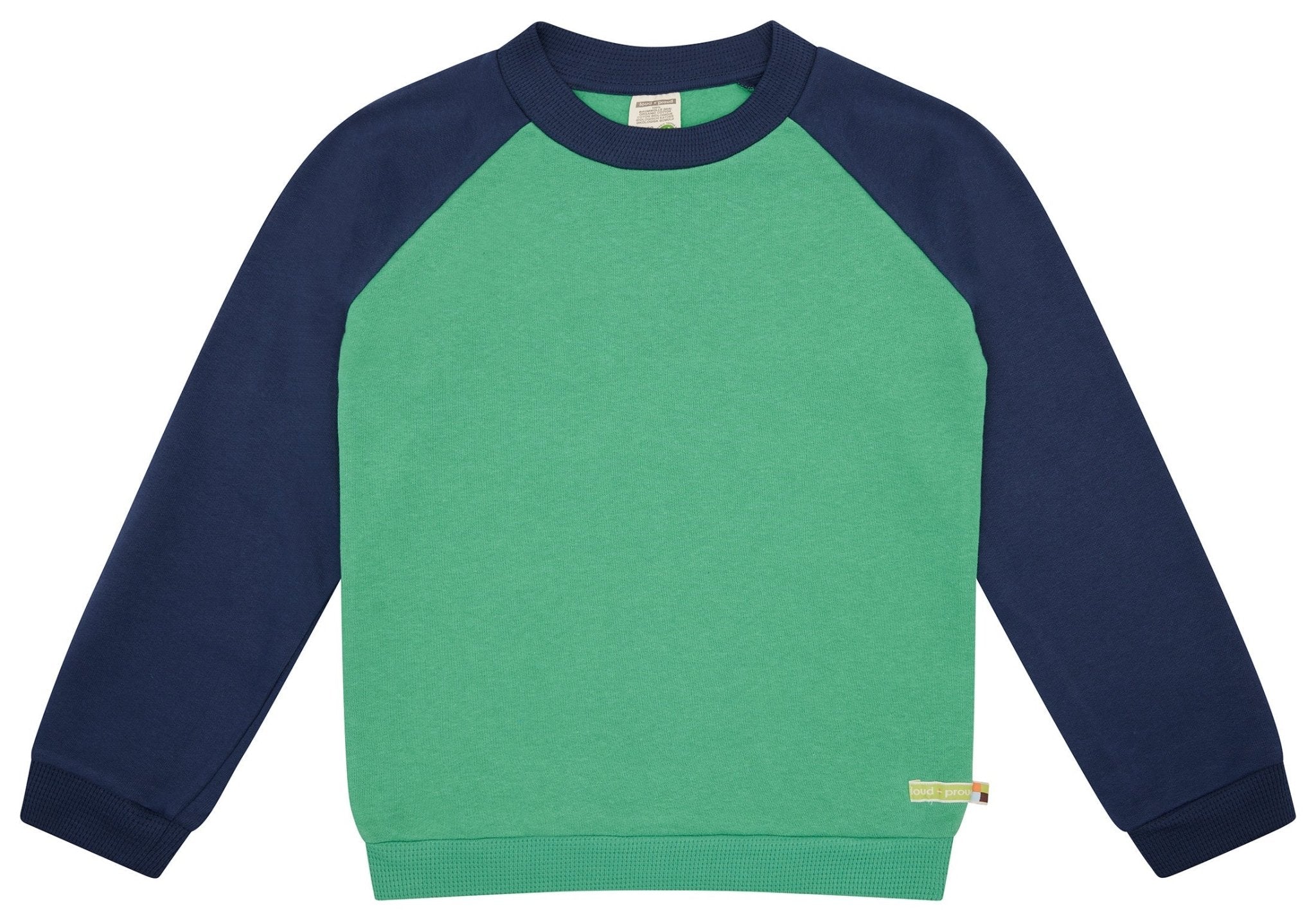 loud-proud-sweatshirt-mit-raglan-rmeln-kontrast image 3