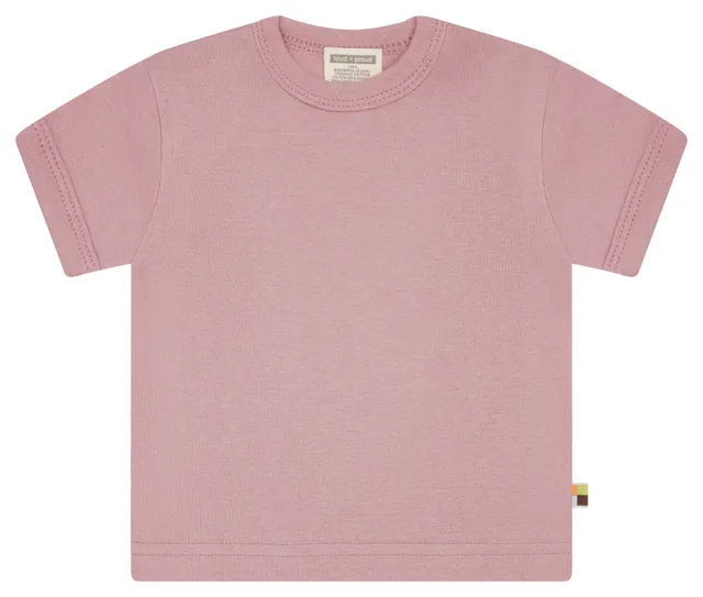 loud-proud-t-shirt-uni-feinripp-bio-baumwolle-kinder-basic-shirt image 1