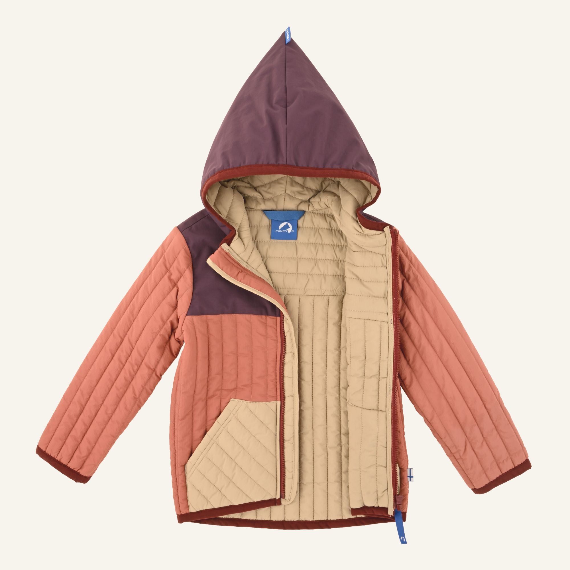 finkid-tonttu-air-zip-in-innenjacke-steppjacke image 6