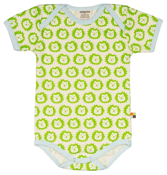 loud-proud-body-kurzarm-kurzarm-baby-body-mit-allover-druck image 1