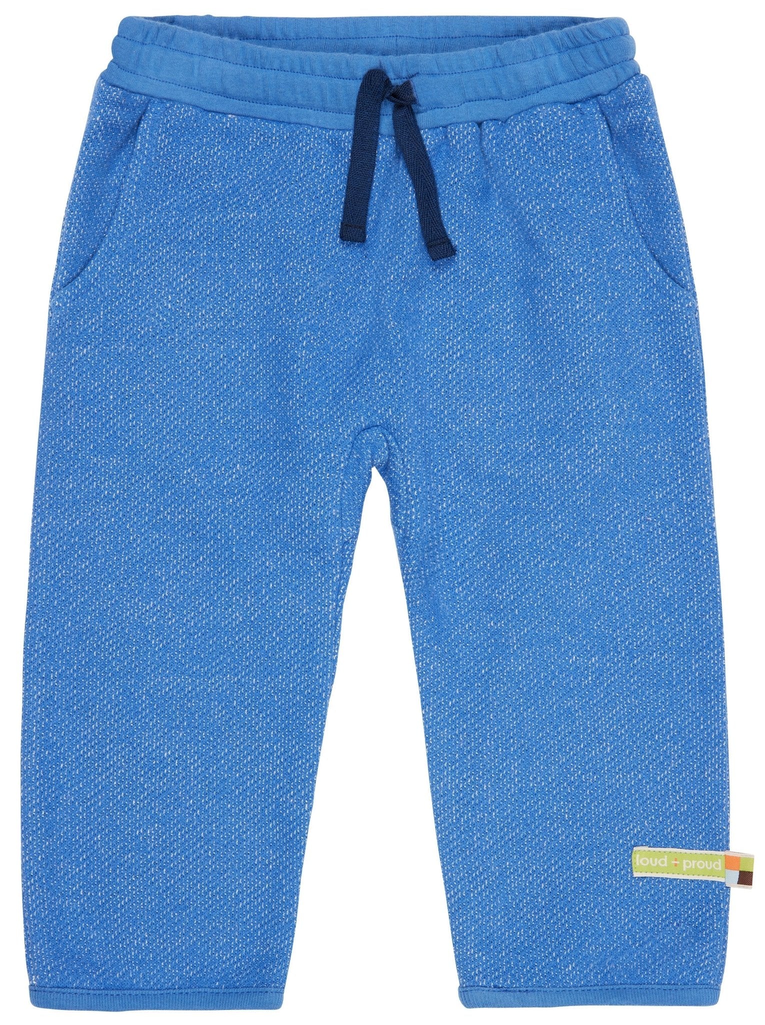 loud-proud-hose-melange-strick-warme-kinder-sweathose-gerauht image 1