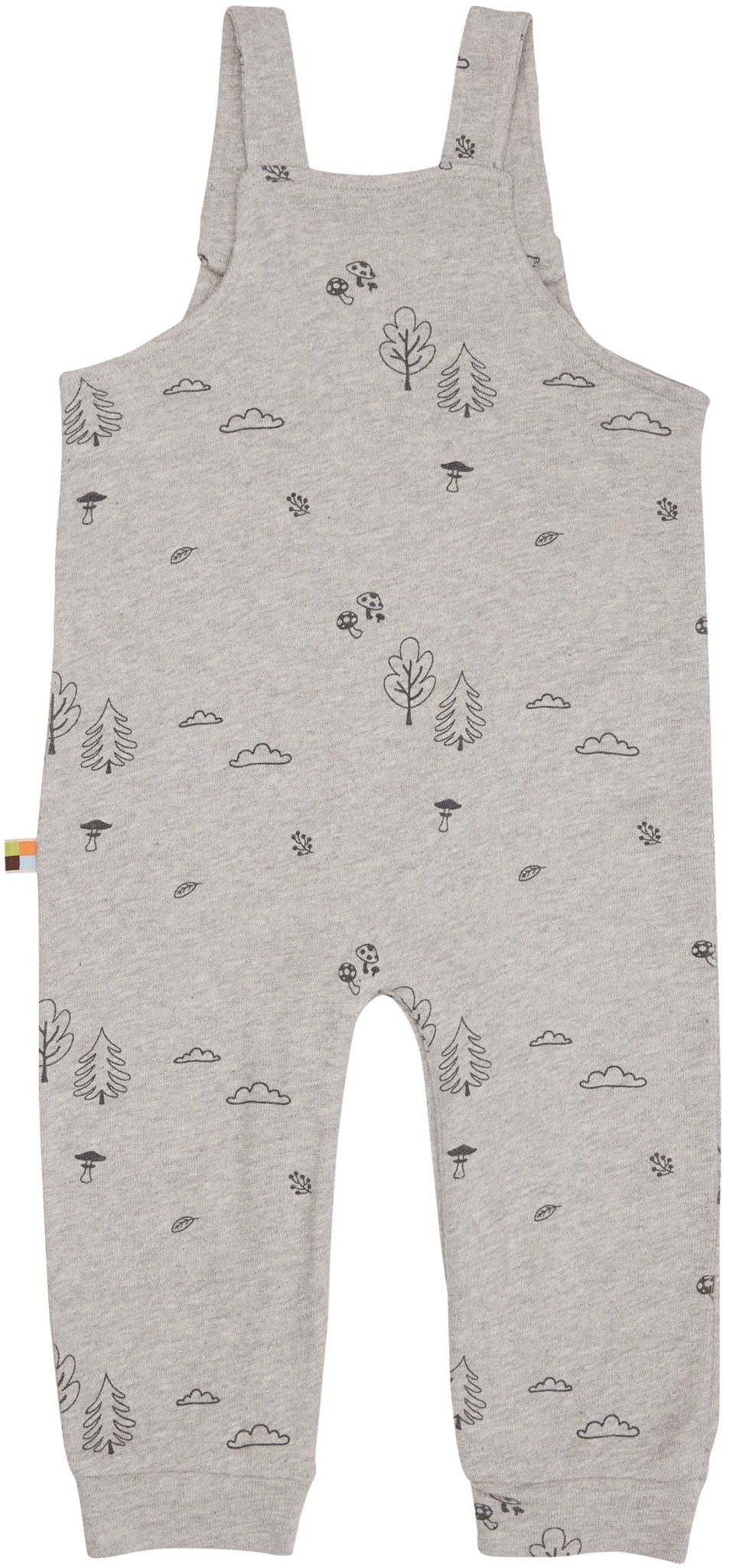 loud-proud-latzhose-strukturstrick-mit-wald-druck image 4