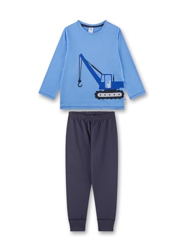 sanetta-jungen-schlafanzug-lang-blau-baumwolle-pyjamaset image 4