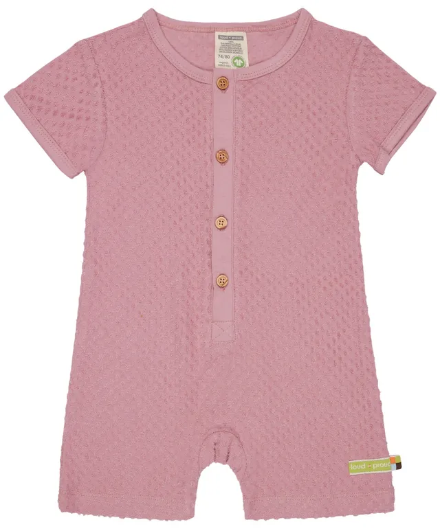 loud-proud-spieler-aus-frottee-mit-punkten-baby-strampler-jacquard image 1