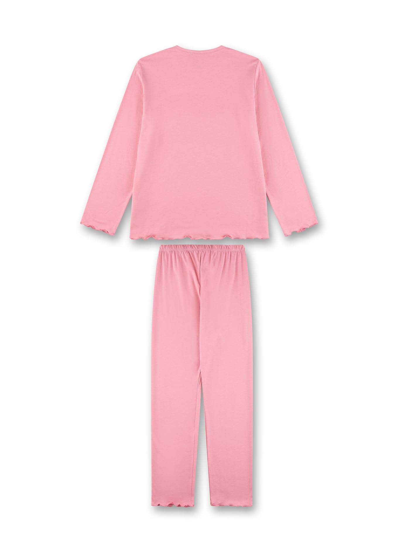 sanetta-m-dchen-schlafanzug-lang-rosa-pyjamaset-aus-baumwoll-modal-mix image 2