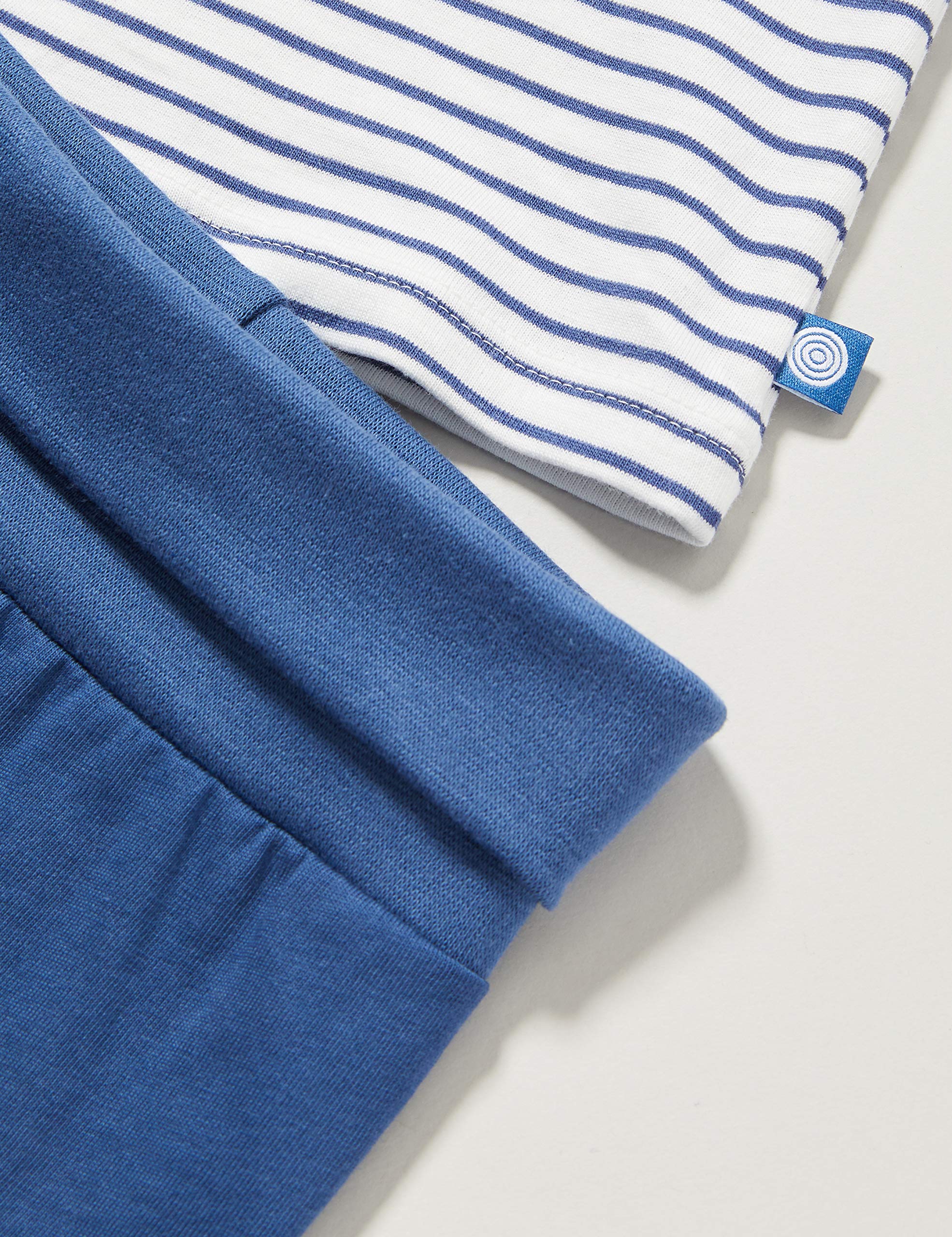sanetta-baby-jungen-schlafanzug-kurz-blau-kleinkind-pyjama image 5