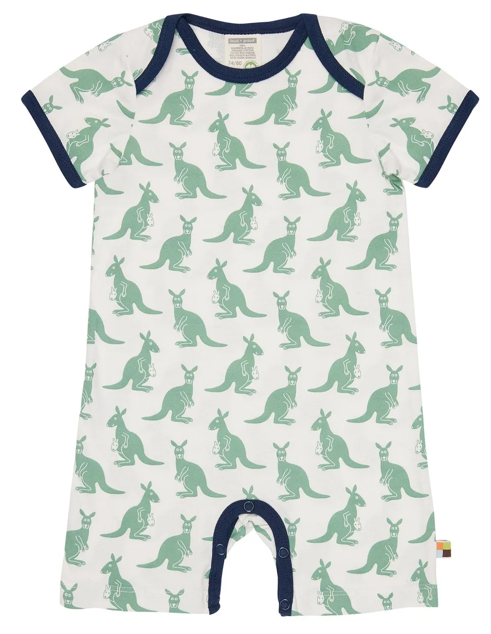 loud-proud-spieler-druck-tiermotiv-baby-strampler-ungef-rbt image 1