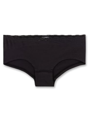 sanetta-m-dchen-hipster-schwarz-unterhose-f-r-m-dchen-aus-baumwoll-mix image 2