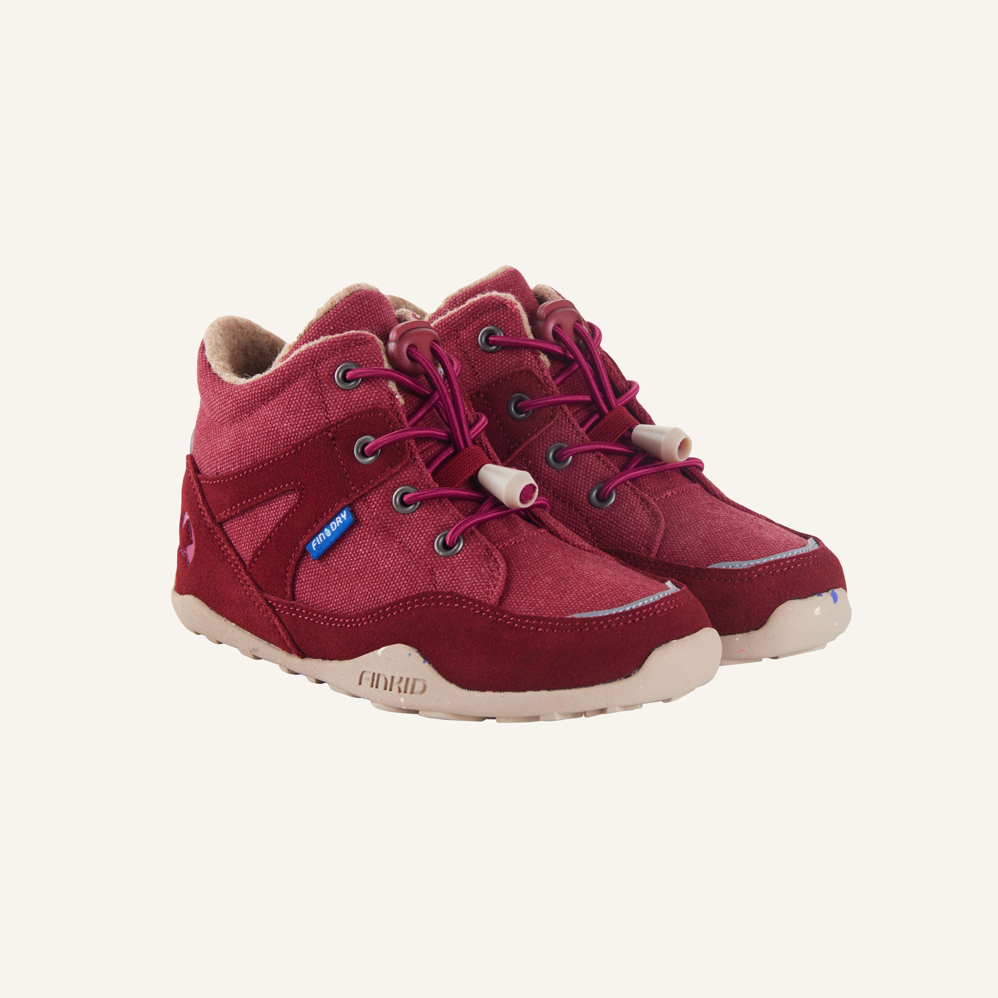 finkid-nilkka-barfu-schuhe-wasserdicht-canvas-mit-wollsohle image 6