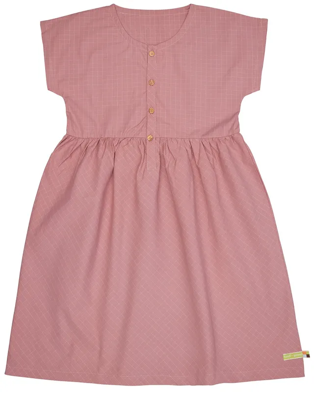 loud-proud-kleid-aus-feinem-karo-popelinekleid-mit-holzkn-pfen-2 image 1