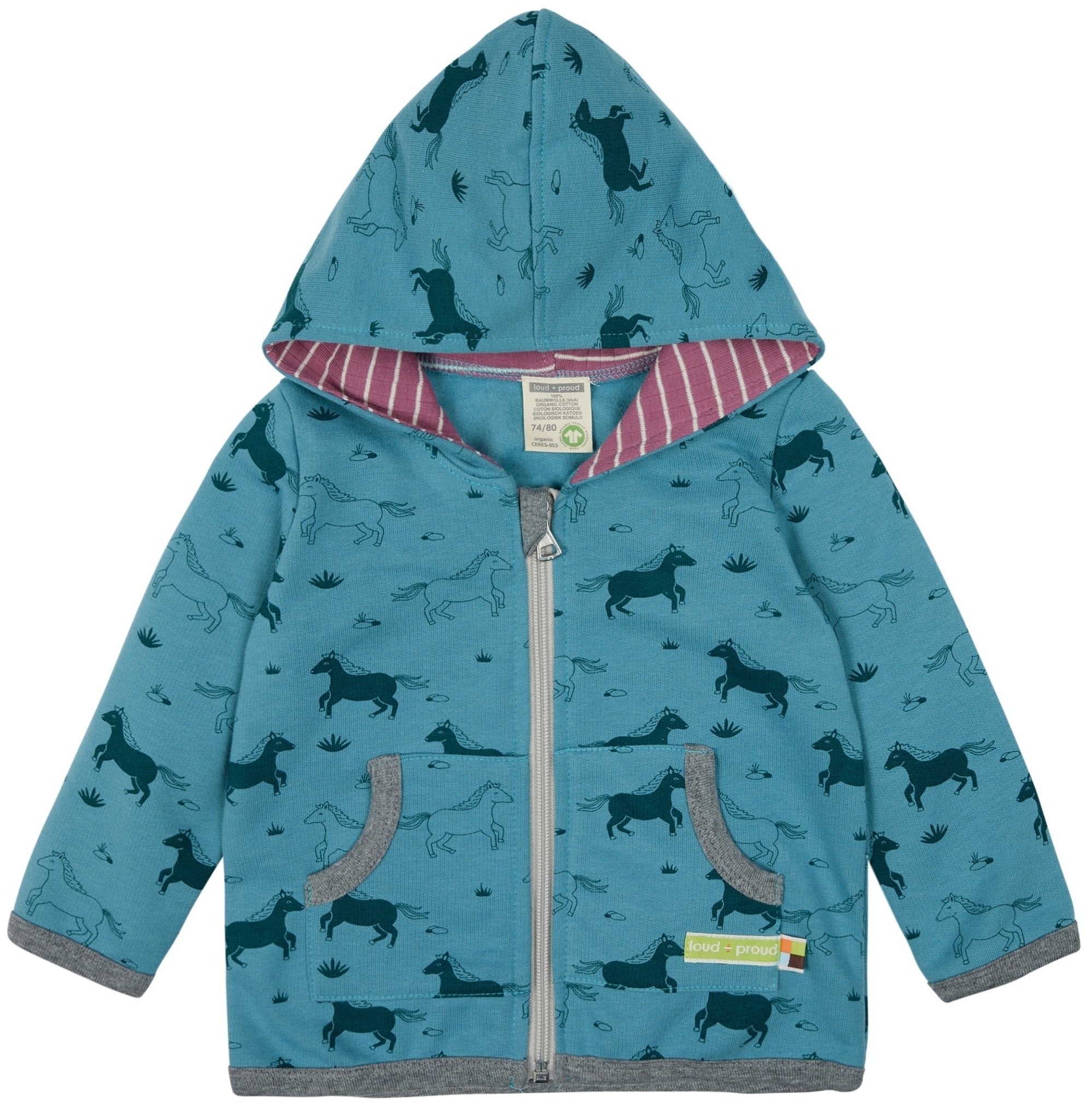 loud-proud-jacke-druck-kinder-sweatjacke-mit-kapuze image 5