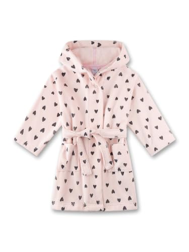 sanetta-m-dchen-bademantel-frott-e-rosa-herzen-kinderbademantel image 4