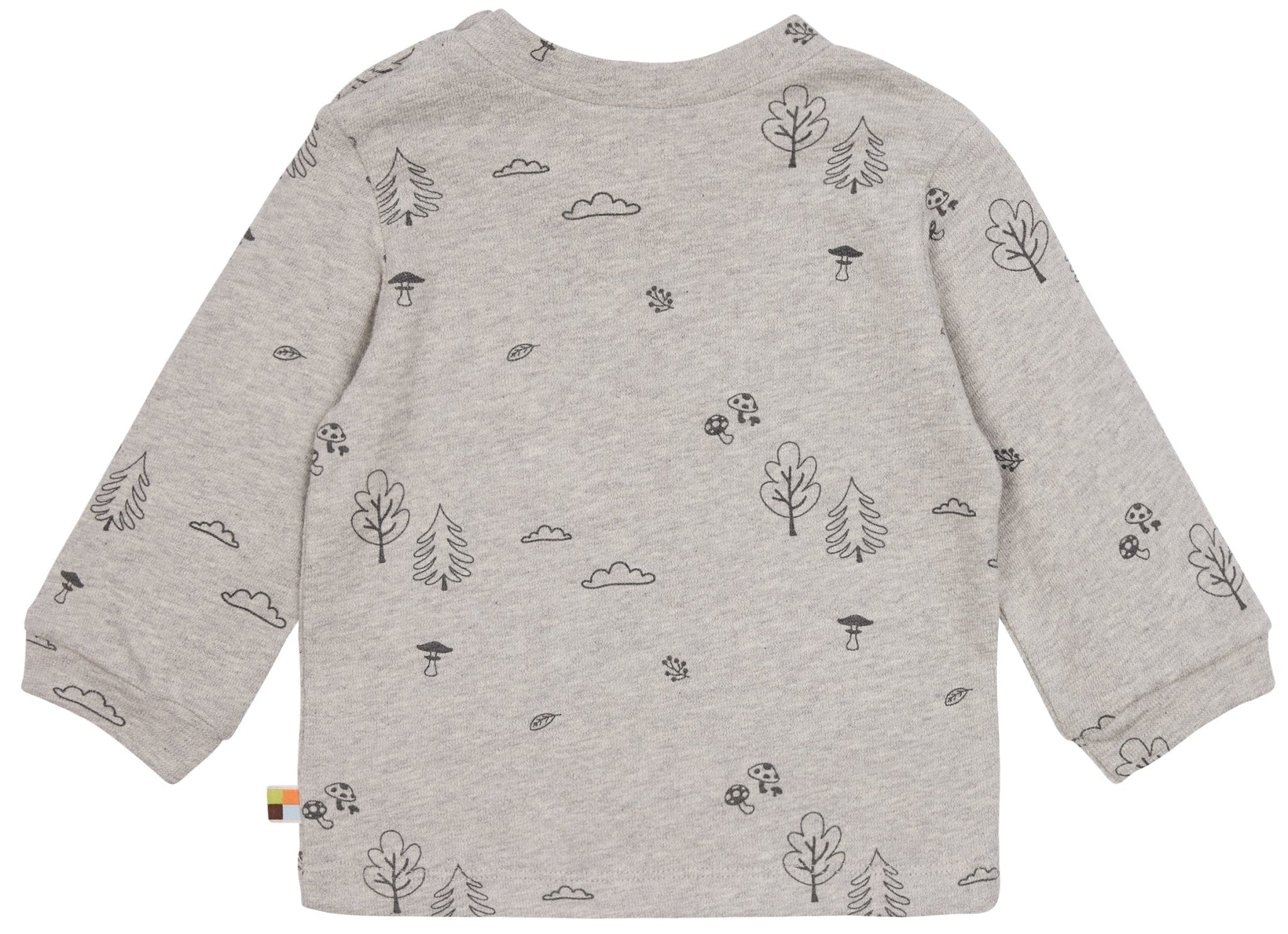 loud-proud-shirt-langarm-strukturstrick-mit-druck-wald-motiv image 4