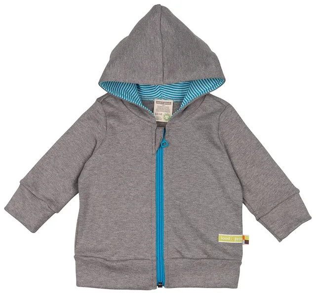 loud-proud-kapuzenjacke-interlock-jacke-mit-rei-verschluss image 1