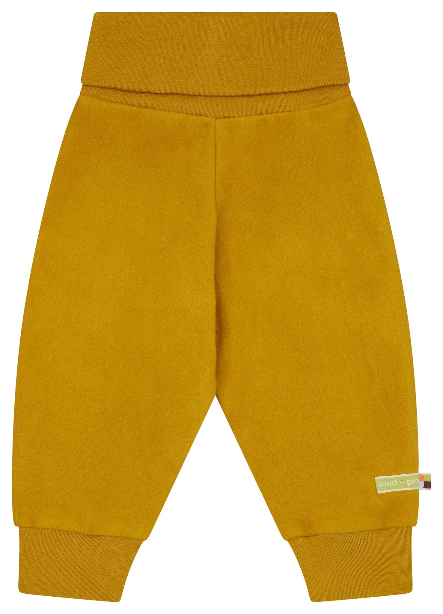 loud-proud-hose-aus-baumwoll-fleece-mit-umschlagbund image 1