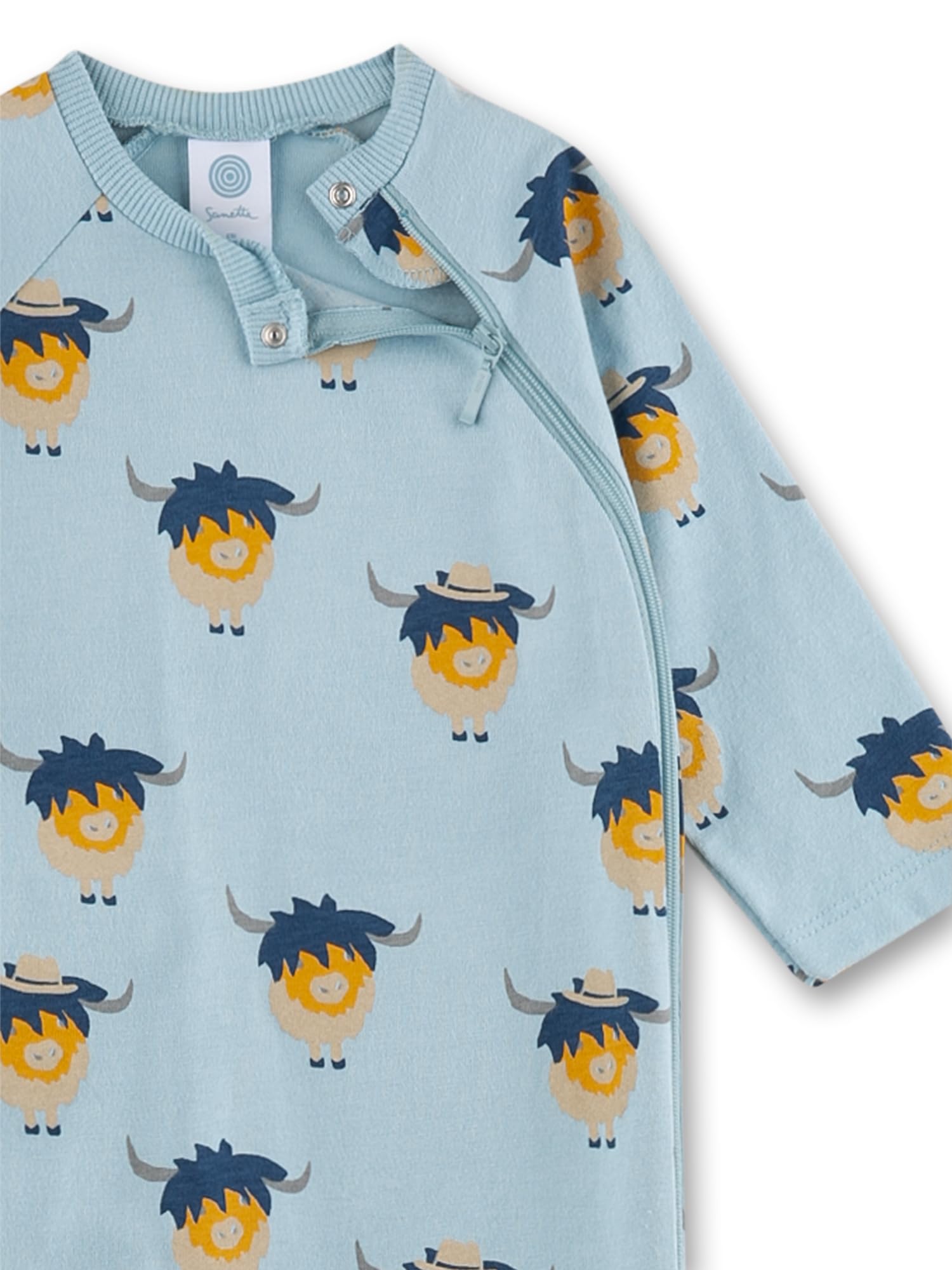 sanetta-baby-strampler-lang-blau-b-ffel-aus-bio-baumwolle-f-r-jungen image 3