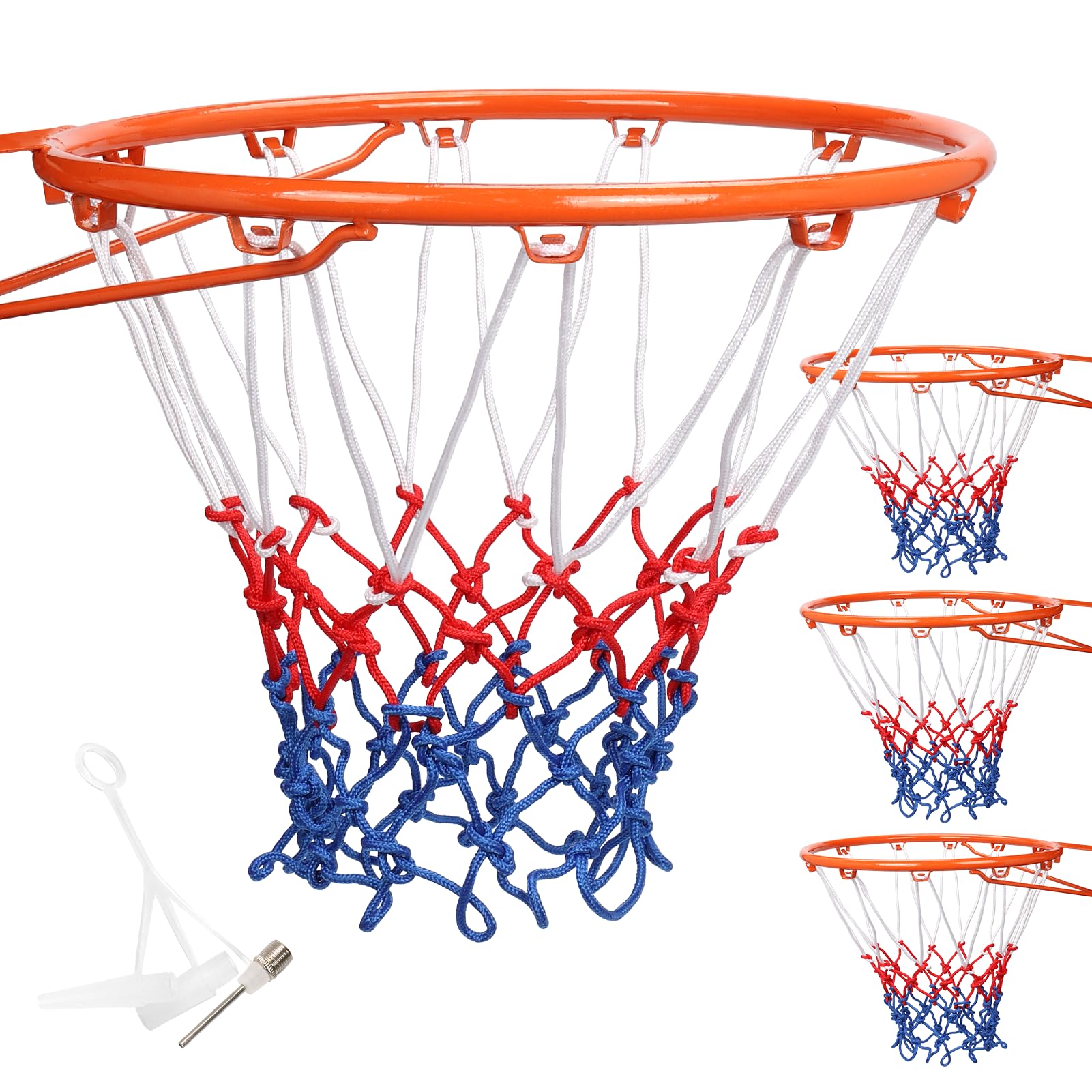 desoto-basketball-netz-ersatz-3-st-ck-heavy-duty-nylon-f-r-12-schleifen image 1