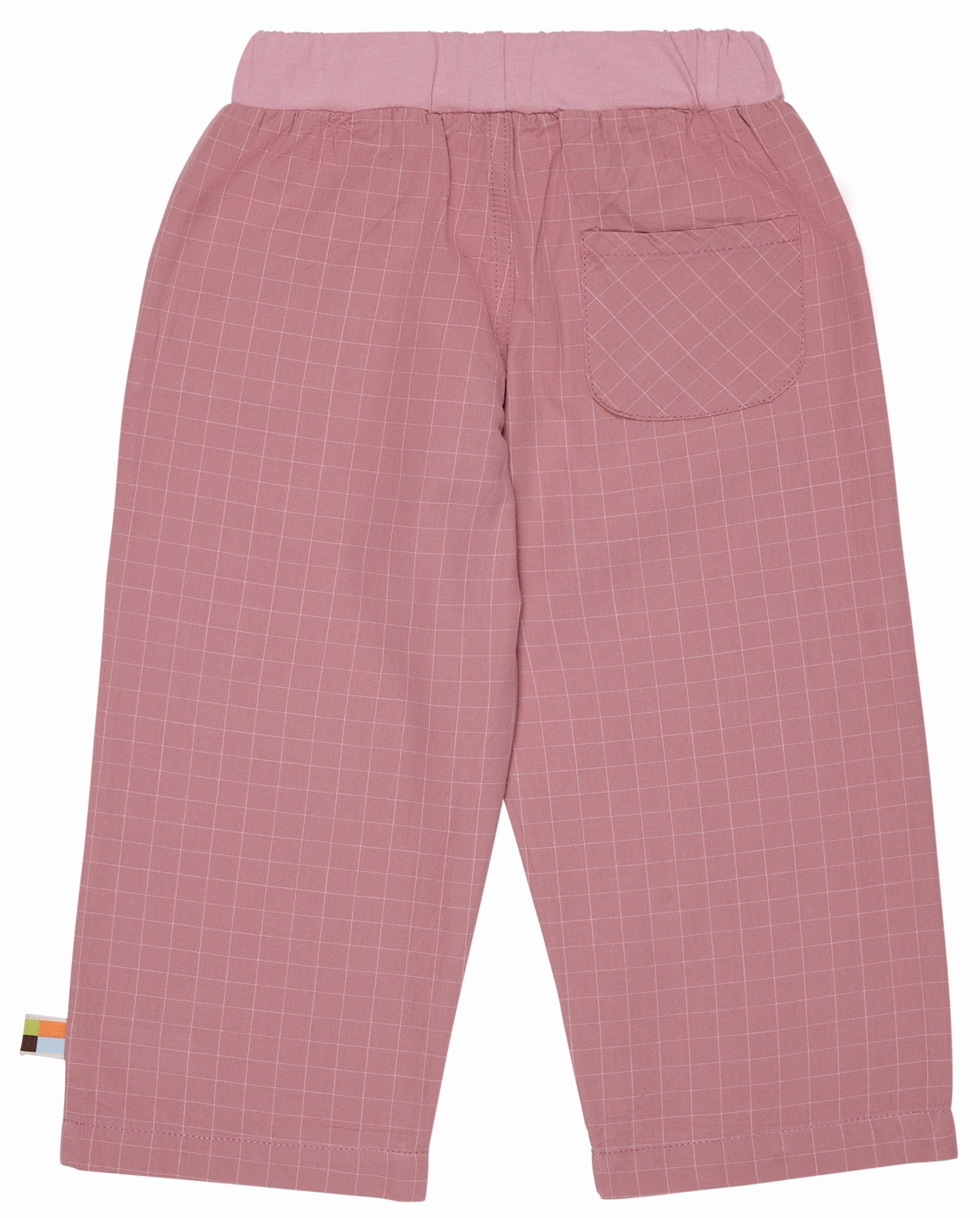 loud-proud-hose-aus-feinem-karo-kinder-popeline-hose image 2