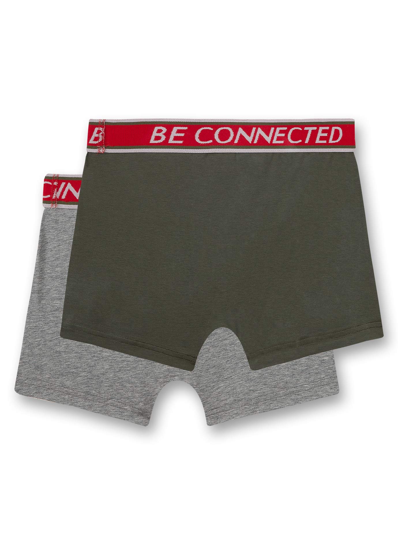 sanetta-jungen-hipshorts-doppelpack-elite-grey-mel-graumelange-khaki-unterw-sche image 2