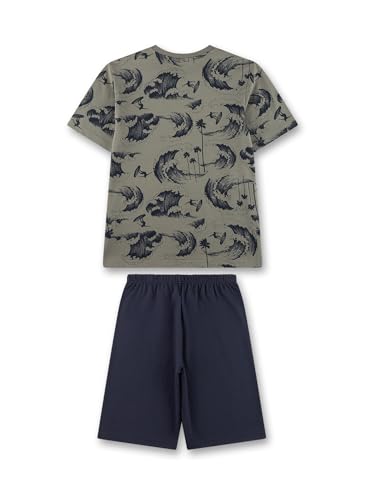 sanetta-jungen-schlafanzug-kurz-gr-n-aus-baumwolle-pyjamaset-f-r-jungen image 5