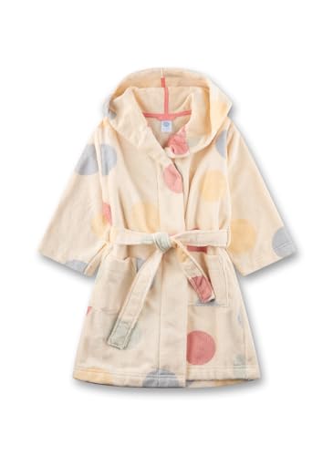 sanetta-m-dchen-bademantel-beige-dots-aus-baumwolle image 4