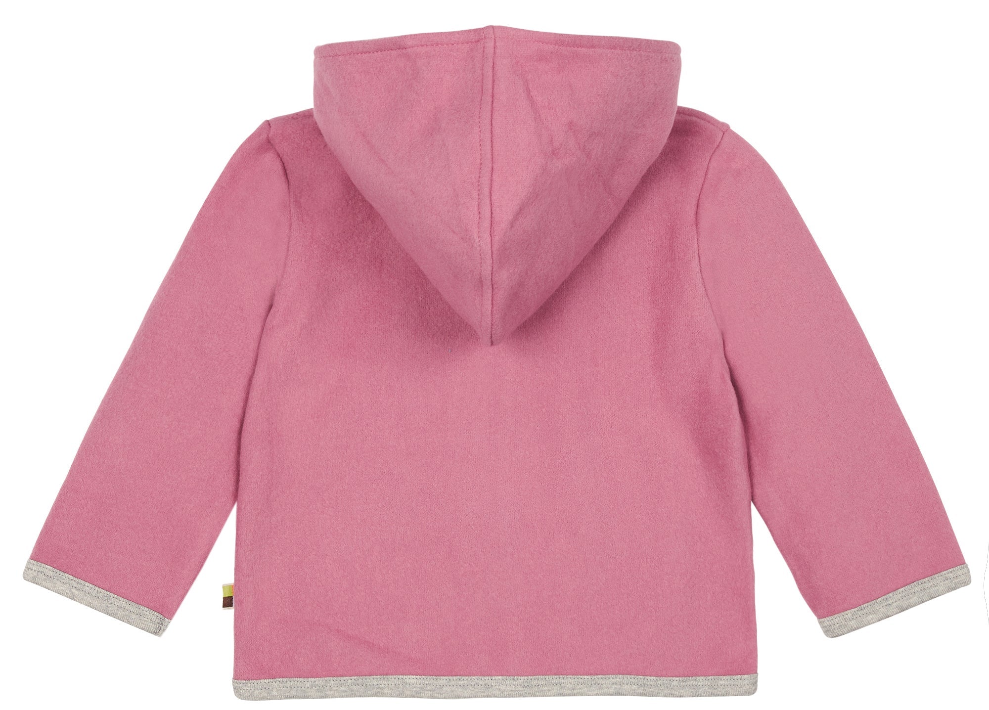 loud-proud-jacke-fleece-kapuzenjacke-aus-baumwoll-fleece-mit-reissverschluss image 4