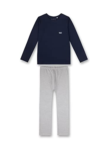 sanetta-m-dchen-schlafanzug-lang-dunkelblau-pyjamaset image 3