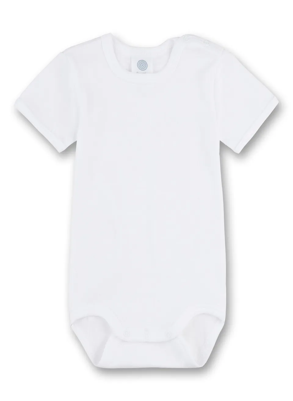 sanetta-baby-body-kurzarm-wei-bio-baumwolle-baby image 1
