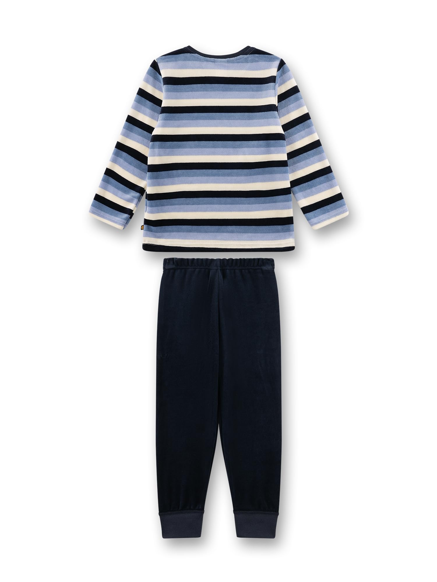 sanetta-jungen-schlafanzug-blau-ringel-aus-nicki-lang image 2