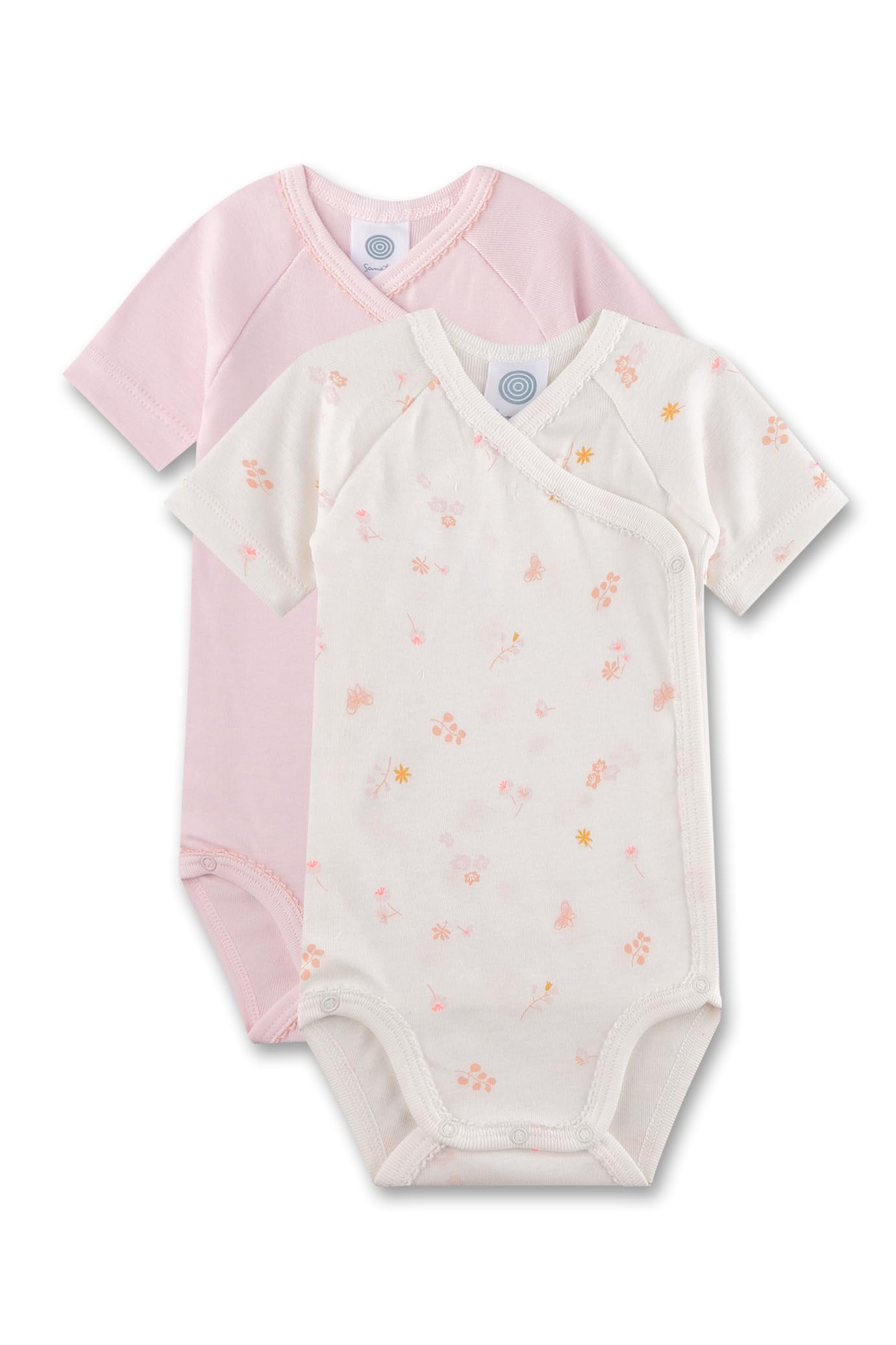 sanetta-baby-wickelbody-doppelpack-rosa-off-white-blumen-wickelbody-f-r-m-dchen- image 1