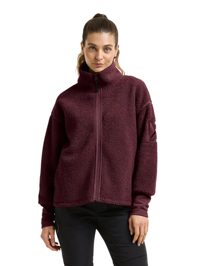didriksons-melissa-sherpa-teddy-jacke-damen-2 image 1