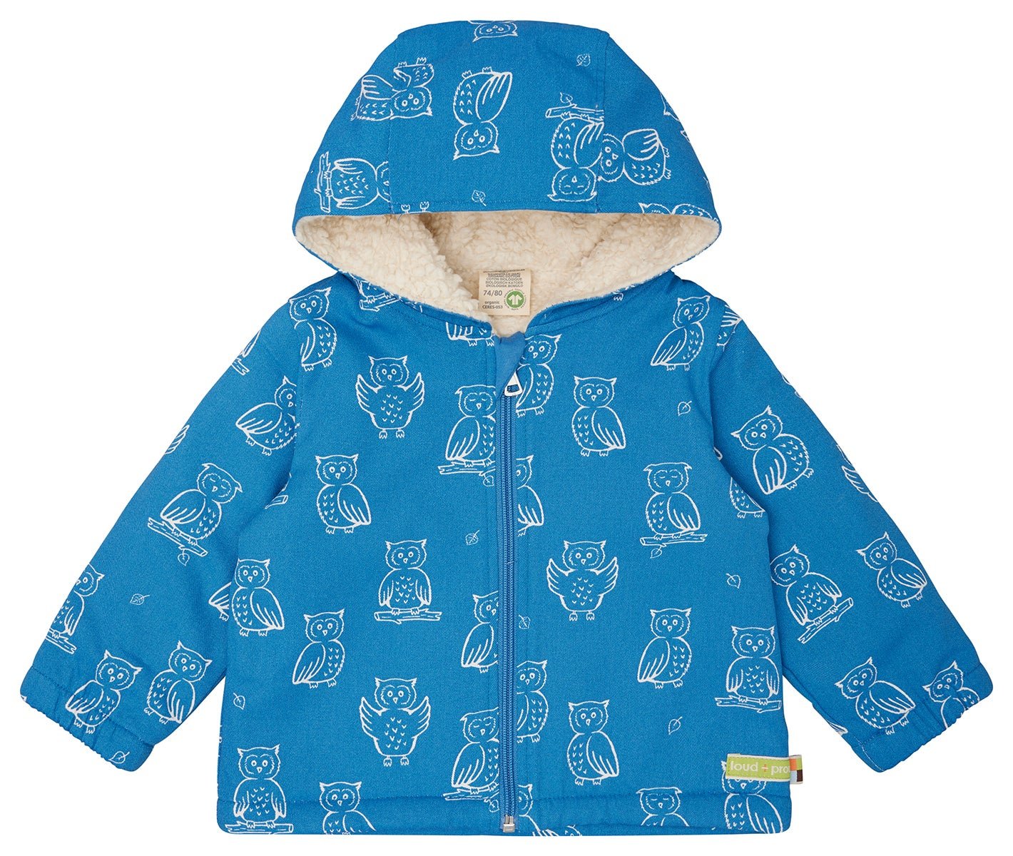 loud-proud-wasserabweisende-jacke-mit-teddyfutter-outdoor-baumwolljacke image 1