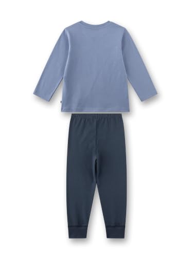 sanetta-jungen-schlafanzug-lang-blau-baufahrzeuge-baumwolle image 5