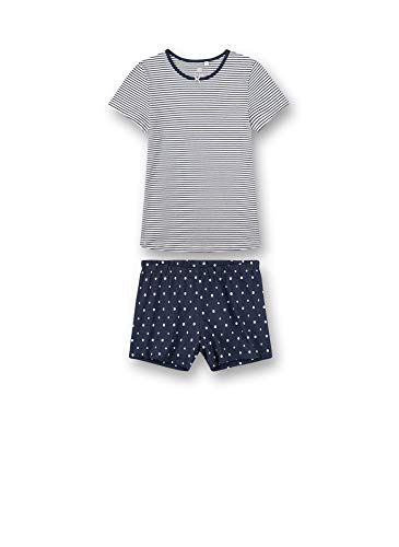 sanetta-m-dchen-schlafanzug-kurz-blau-pyjamaset image 6