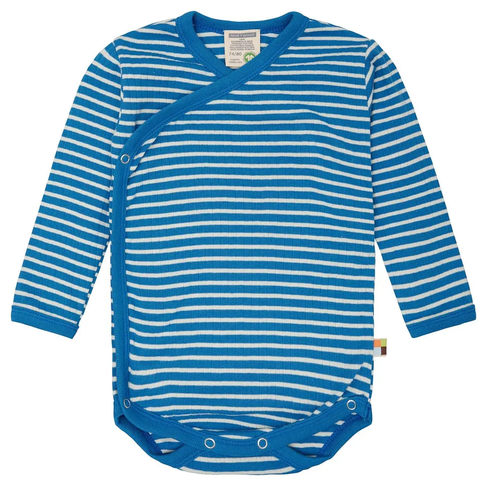 loud-proud-wickelbody-derby-rib-geringelt-baby-body-mit-seitenverschluss image 1