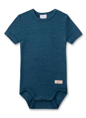 sanetta-baby-body-kurzarm-blau-aus-merinowolle-und-seide image 5