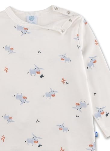 sanetta-jungen-schlafanzug-off-white-esel-schlafanzug-aus-bio-baumwolle image 6
