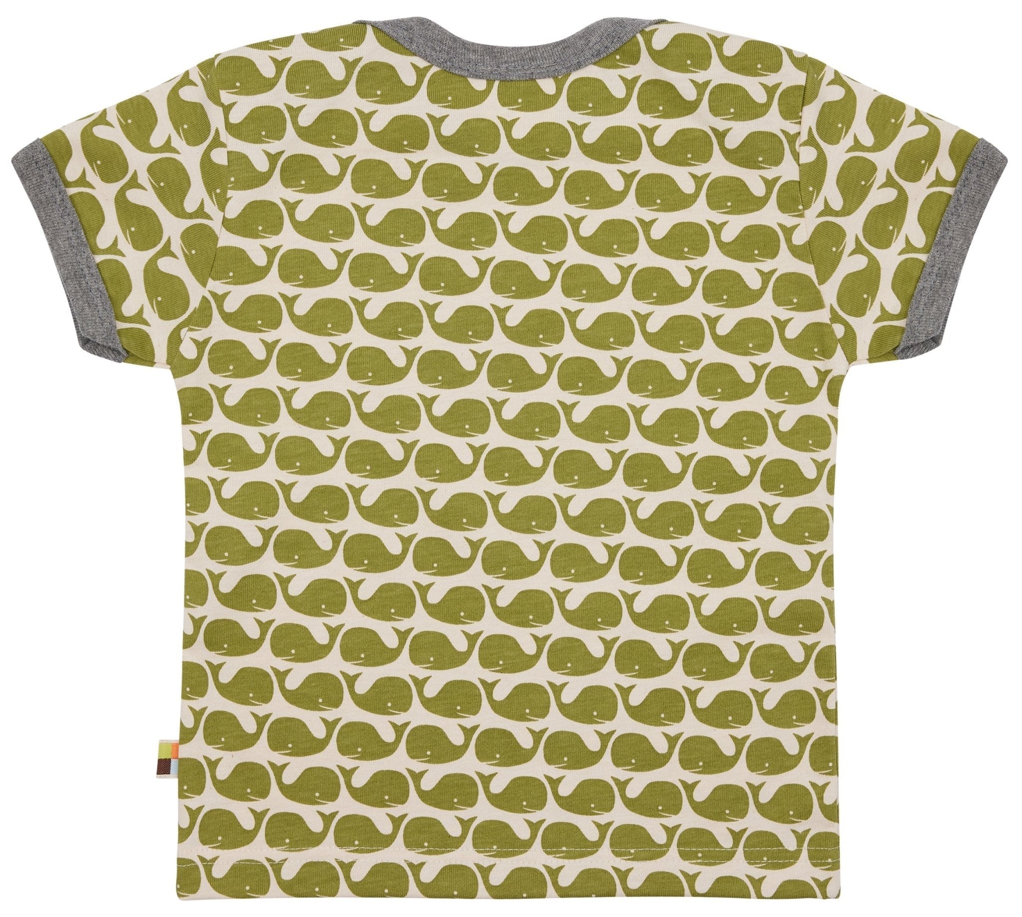 loud-proud-t-shirt-mit-druck-wale-kinder-t-shirt-aus-bio-baumwolle image 2