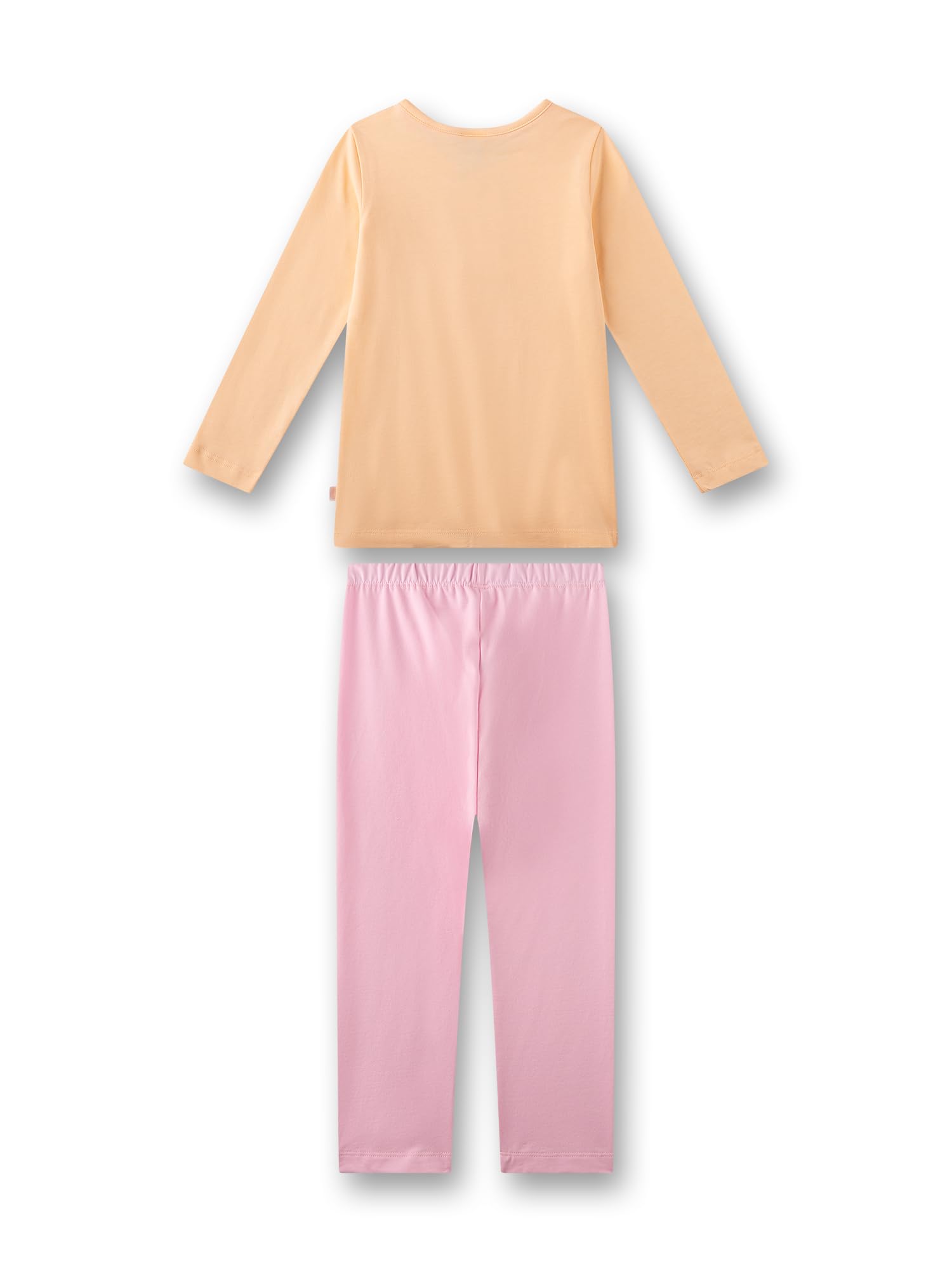 sanetta-m-dchen-schlafanzug-lang-orange-pyjamaset image 2