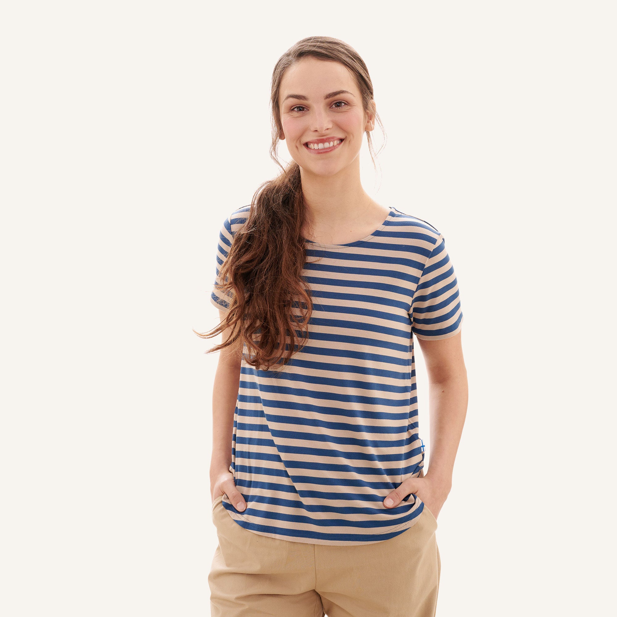 finkid-mekkoli-oversizeshirt-bambusjersey-gestreift image 2